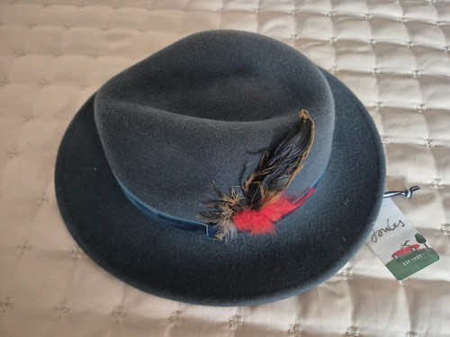 Ladies joules fedora hat - ladies,