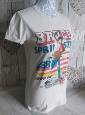 Bruce Springsteen The Boss Ladies S Born In The USA 1985 Concert Print T-Shirt