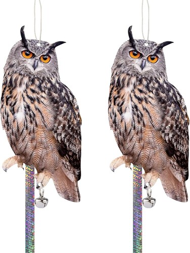 Bird scarers for gardens - scarers, roofs