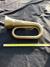 Vintage Brass Bugle. Possibly