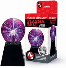 Worlds Smallest Plasma Ball - Desktop Mini Plasma Light USB Powered Room Decor