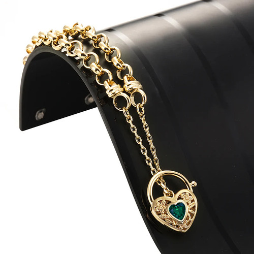 18ct heavy yellow gold - heavy, plated