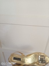 ayla flat gold shoes and