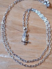 Sterling silver necklace with