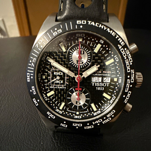 Tissot prs 516 valjoux - valjoux, 7750