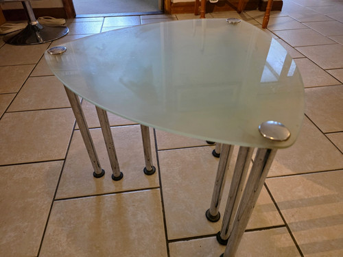 Triangular clear glass - triangular, nest