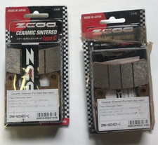 ZCOO CERAMIC FRONT BRAKE PADS