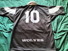 New Balance 1998 Warrington Wolves Match Player Issue Away Rugby League Shirt 10