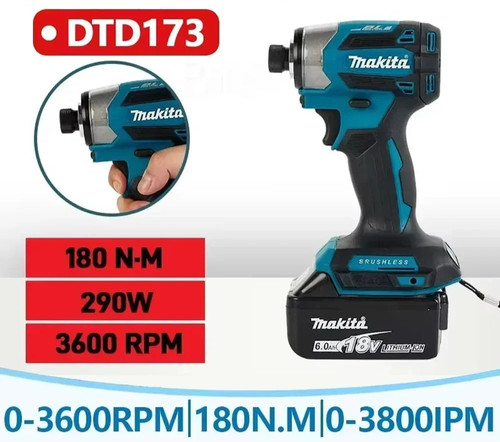 Makita dtd173 cordless - makita,