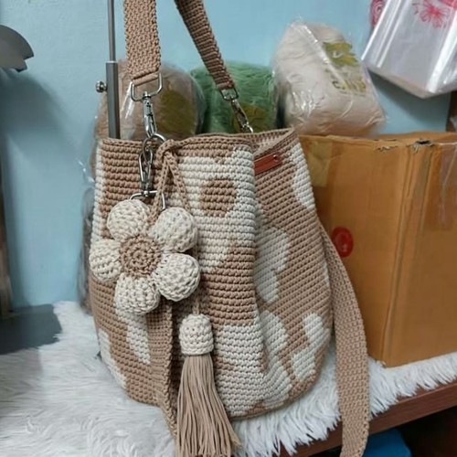 Handmade crochet flower - handmade,