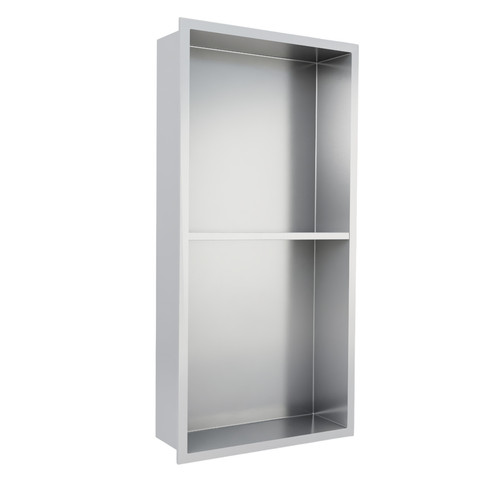 Wall niche inset with shelf - wall,