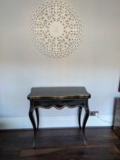 19th Century French Brassinland Card Table