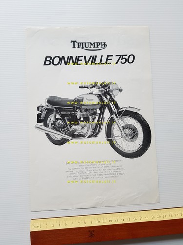 1973 triumph bonneville 750t - bonneville,
