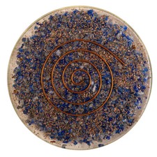Orgone coaster lapis lazuli - orgone,