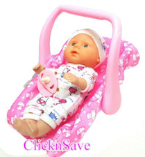 Pink 2 in 1 Car Seat & Rocking