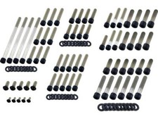 Screws4Bikes Complete Engine Screw Kit Gloss Black Powder Coated For 02-17 V-Rod