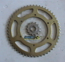 PEUGEOT XR6 02-06 MOTOHISPANIA RX50 05-09 IGM SPROCKET SET FRONT 13T REAR 52T