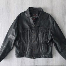 Levi's Buffalo Trucker leather