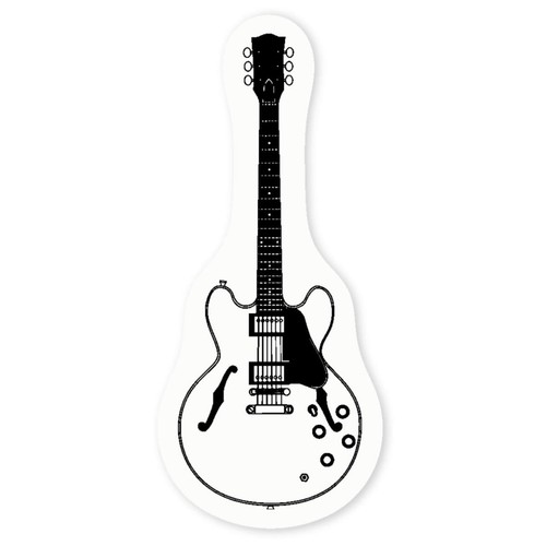 Semi acoustic guitar clear - guitar',