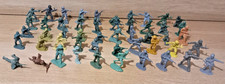 50 Airfix and other makes Toy Soldiers from the 1970's  1/32 Scale war games #13
