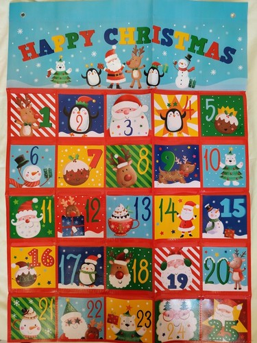 Christmas advent calendar wall - advent,