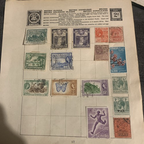 Very old stamp collection - ,