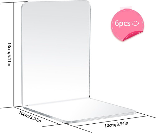 Pcs acrylic book ends - pcs,