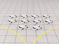 10x White AIRPORT Aircraft TOW