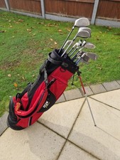 Full Set Right Handed Golf Clubs And Stand / Carry Bag See Full Description