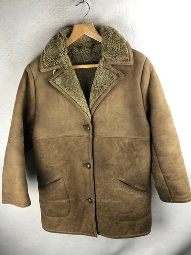 Vintage womens sheepskin - womens, coat