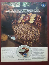 Stork margarine - All In One Recipes -1970's - Magazine Advert #B11408