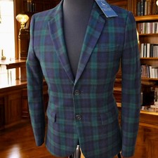 New Tartan Flannel Blazer 36r
