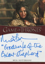 Game of Thrones Iron Anniversary Ser 2 Inscription Auto Mia Soteriou Mirri Maz
