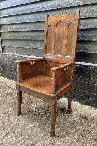 Oak wainscot carved - oak,