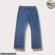 Vintage Levi’s jeans mens W36 X L32 Levis 517 blue straight leg Denim bootcut