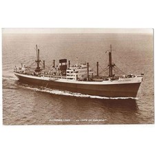 SS CITY OF CHICAGO Ellerman Lines Ship RP Postcard, Unused