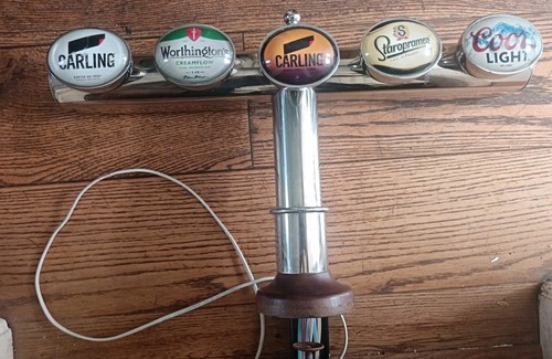 Chrome beer font bar - t,
