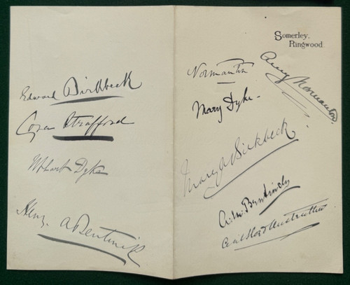 Antique somerley signed - antique,