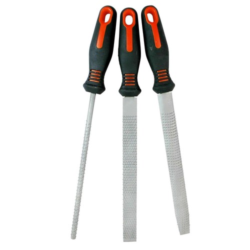 Steel rasp file set flat - steel,