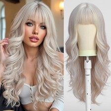 Esmee Long Wavy Platinum