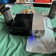 JVC NX-F3 HDMI USB Home Theater Receiver CD/DVD Player With 2 speaker