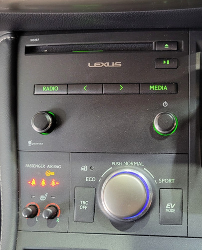Lexus stereo radio head - lexus,