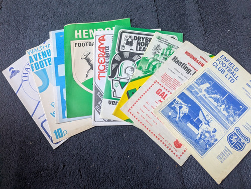 Non league football progammes - non-league,