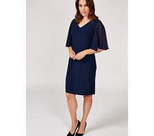 QVC Coco Bianco V Neck Dress