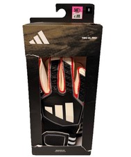 adidas Tiro Pro Goalkeeper Gloves Black / Red Adults Size 8 New