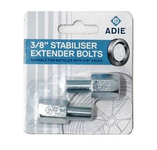 Childrens Bike Training Wheel Stabiliser Axle Extension Bolts 3/8" by Adie