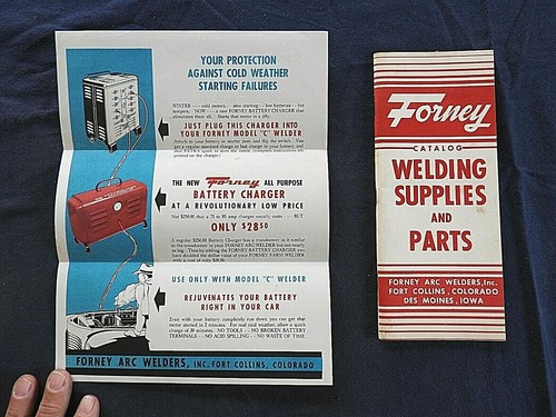 1940 forney welding - forney, welder