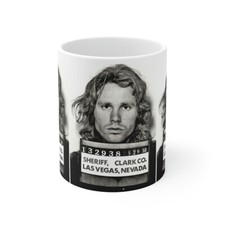Jim Morrison Mugshot Coffee