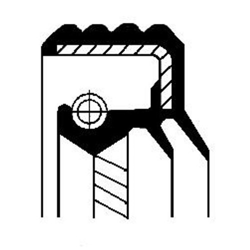 Fits corteco 01032053b shaft - corteco,