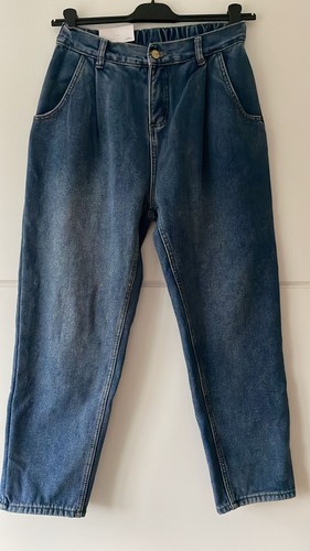 Ladies blue thermal jeans - thermal,